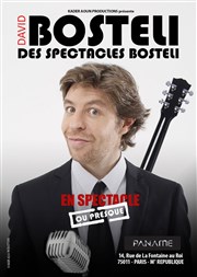 David Bosteli dans Bosteli des spectacles Bosteli Paname Art Caf Affiche