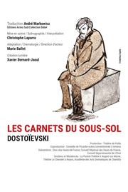 Les Carnets du Sous-sol Thtre Essaion Affiche