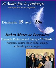 Stabat Mater de Pergolèse Eglise Saint Andr de l'Europe Affiche