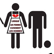 Lorsque les femmes cuisinent les hommes Thtre Pixel Affiche