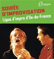 Match d'impro avec la Ligue d'Impro d'Ile de France Centre culturel Wladimir d'Ormesson Affiche