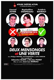 Deux mensonges et une vérité avec Frédéric Bouraly et Lionnel Astier Salle de l'Arsenal Affiche