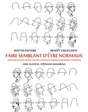 Faire semblant d'être normaux ABC Thtre Affiche