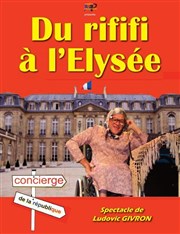 Du Rififi à l'Elysée Thtre Bernard Blier Affiche