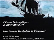 Les étranges contes philosophiques de Dino Buzzati Thtre de l'Echo Affiche