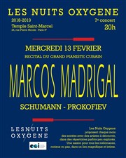 Marcos Madrigal Eglise Lutherienne de Saint Marcel Affiche