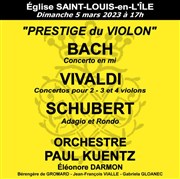 Orchestre Paul Kuentz : Prestige du violon Eglise Saint Louis en l'le Affiche