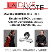 Concert avec le Trio Biron - Derbesse - Esposito Reid Hall Affiche