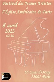 Festival des Jeunes Artistes à l'Eglise Américaine de Paris American Church in Paris Affiche