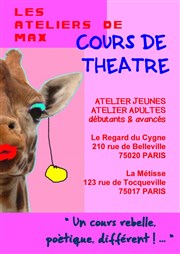 Atelier de théâtre Studio Le Regard du Cygne Affiche