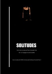 Solitudes Art Studio Thtre Affiche