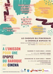 A l'unisson pour une épopée du baroque au cinéma Eglise Ste Anne Affiche