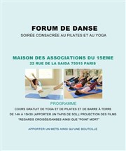 Forum de la danse Maison des Associations Affiche