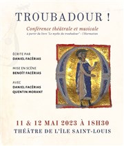 Troubadour Thtre de l'Ile Saint-Louis Paul Rey Affiche