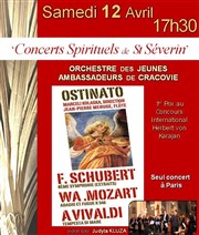 Orchestre des jeunes ambassadeurs de Cracovie Eglise Saint Sverin Affiche