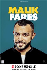 Malik Farès Le Point Virgule Affiche