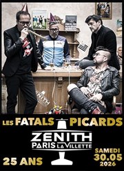 Les Fatals Picards Znith de Paris Affiche