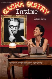 Sacha Guitry intime Le Thtre des Muses Affiche