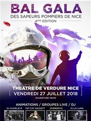 Bal gala pompiers 2018 Thtre de Verdure Affiche