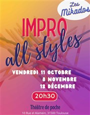 Impro All Styles Thtre de poche Affiche