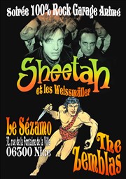 Sheetah et les Weissmüller & Zemblas Le Sezamo - Vespa Music Club Affiche