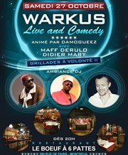 Warkus Live & Comedy Le Boeuf  6 pattes Affiche