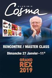 Vladimir Cosma, masterclass Le Grand Rex Affiche