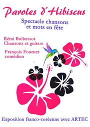 Paroles de l'Hibiscus Galerie Impressions Affiche