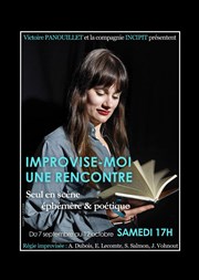 Improvise-moi une rencontre, seul en scène éphémère et poétique Le 3 Pieces Muzik'club Affiche