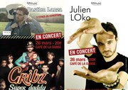 Bastien Lanza + Gribz + Julien Loko Caf de la Danse Affiche