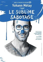 Yohann Métay dans Le sublime sabotage Salle du Fort Carr Affiche