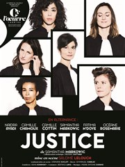 Justice Thtre de l'Oeuvre Affiche