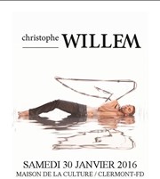 Christophe Willem Maison de la Culture Affiche