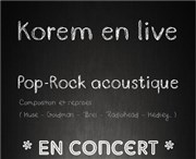 Rémy en acoustique Aprock Caf Affiche