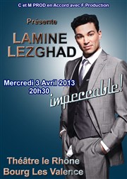 Lamine Lezghad dans Impeccable ! Thtre le Rhne Affiche