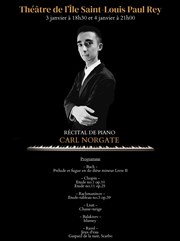 Récital de piano, Carl Norgate Thtre de l'Ile Saint-Louis Paul Rey Affiche