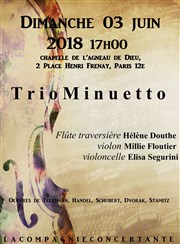 Concert en trio : Handel / Telemann / Schubert / Dvorak Chapelle de l'Agneau de Dieu Affiche