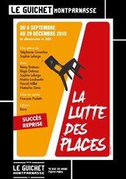 La lutte des places Guichet Montparnasse Affiche