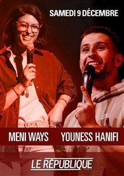 Meni Ways et Youness Hanifi Le Rpublique - Petite Salle Affiche