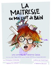 La maîtresse en maillot de bain Thtre Lepic Affiche