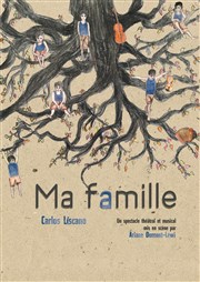 Ma famille Thtre Au coin de la Lune Affiche