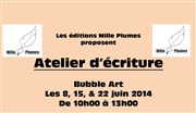 Atelier d'écriture Bubble Art Affiche