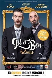 Gil et Ben dans (Ré)unis Le Grand Point Virgule - Salle Majuscule Affiche