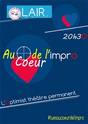 Au coeur de l'Impro L'Optimist Affiche