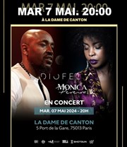 Monica Pereira + Diofel + Lizu 1ère partie La Dame de Canton Affiche