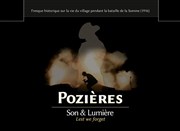 Pozières dans l'ombre et la lumière Site du son et lumire Affiche