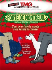 Porte de Montreuil Thtre Montmartre Galabru Affiche