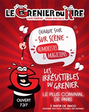 Le Grenier du rire dîner spectacle Le Grenier du rire Affiche