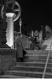 Les Portes de la nuit Le Hall de la Chanson Affiche