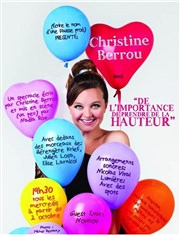 Christine Berrou dans De l'importance de prendre de la hauteur Thtre Comdie Odon Affiche